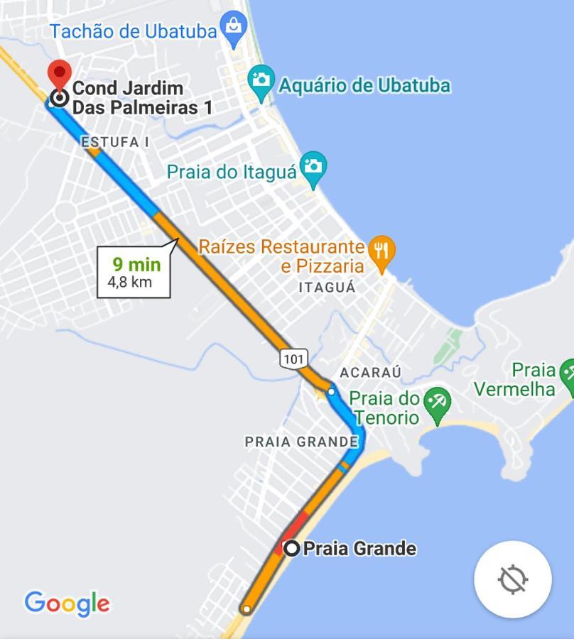 Apartamento em Ubatuba próximo à Praia Grande Extérieur photo